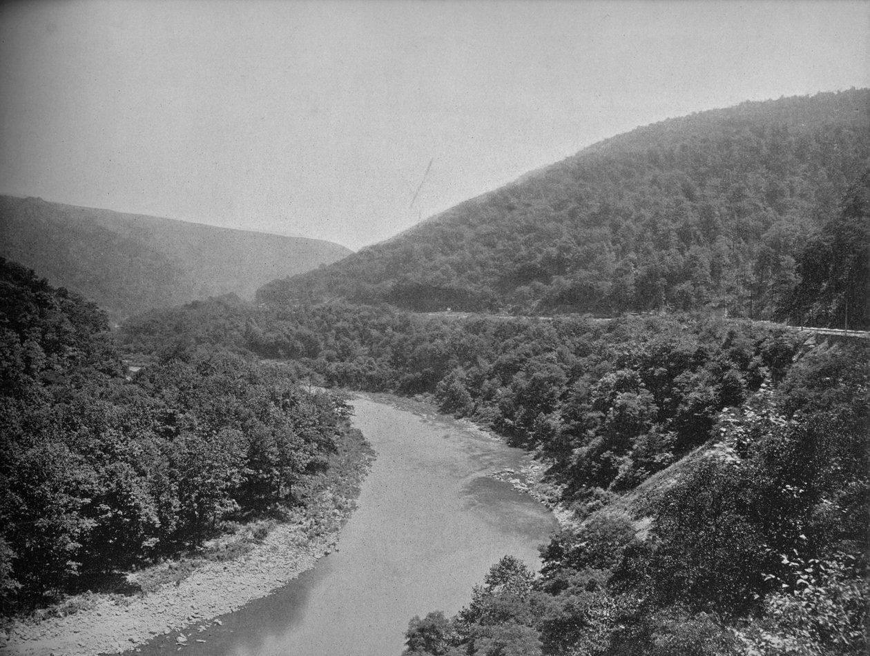 Packsaddle, Allegheny Mountains, Pa., c1897. autorstwa Unbekannt