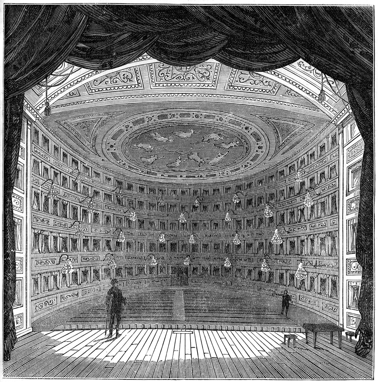 Teatr Panteon, Londyn, 1812 1891 autorstwa Unbekannt