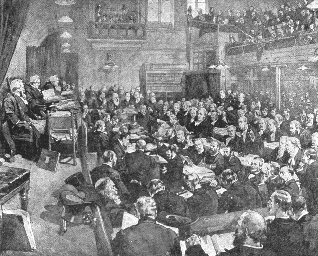 Komisja śledcza Parnella, marzec 1889, 1901. autorstwa Unbekannt