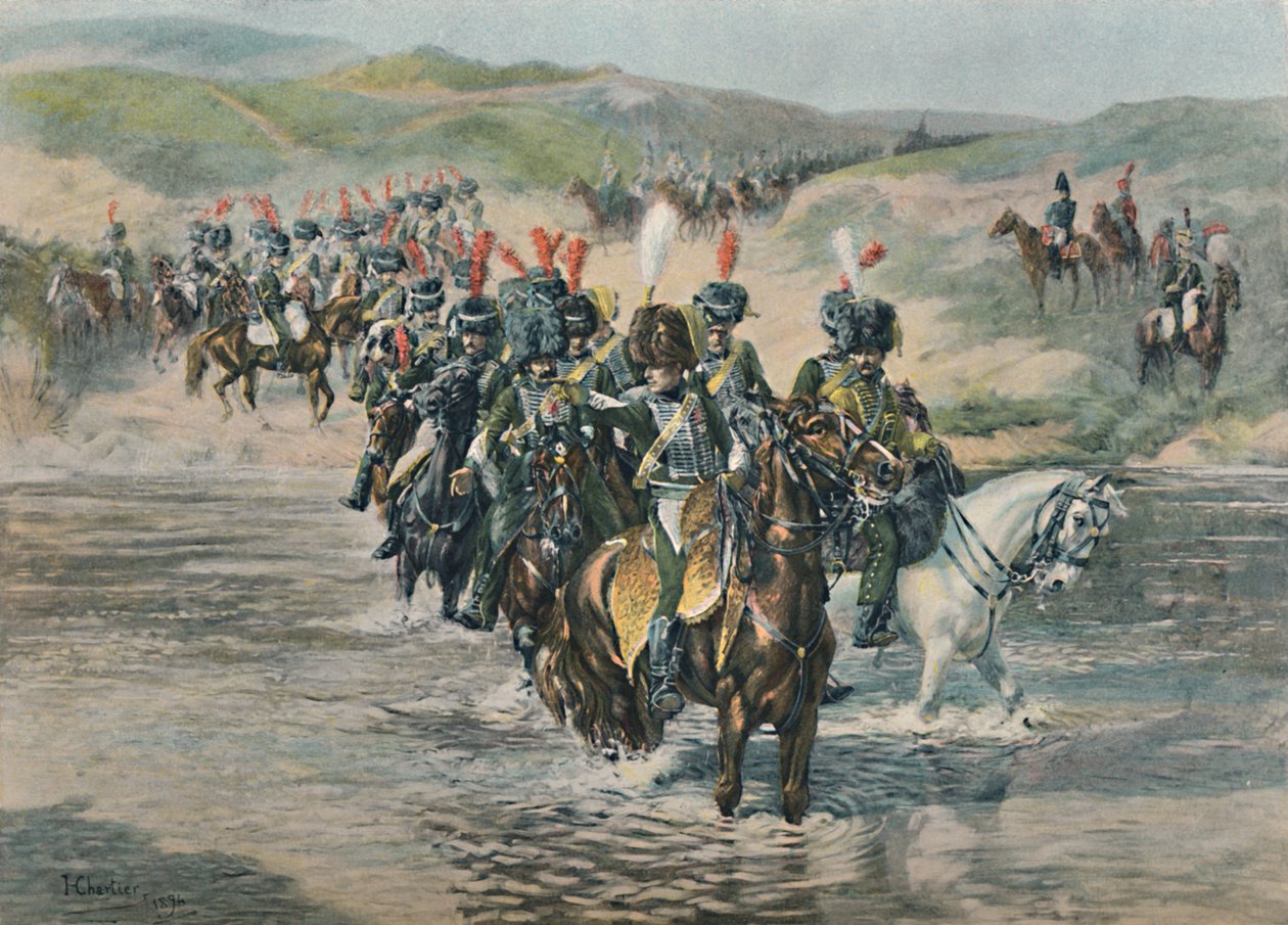 Przejście Forda, 1896 autorstwa Unbekannt
