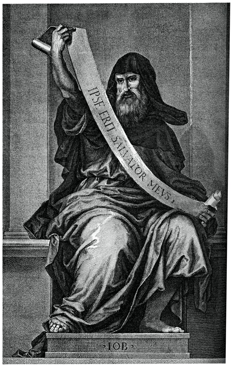 Hiob patriarchy, XV wiek, 1870 autorstwa Unbekannt