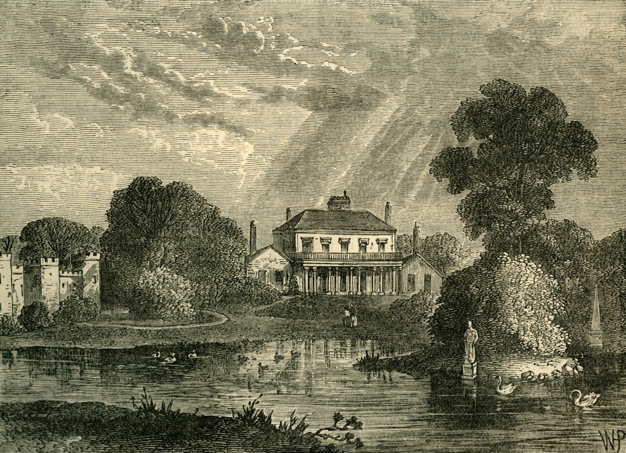 Pawilon, Hans Place, 1800, c1876. autorstwa Unbekannt