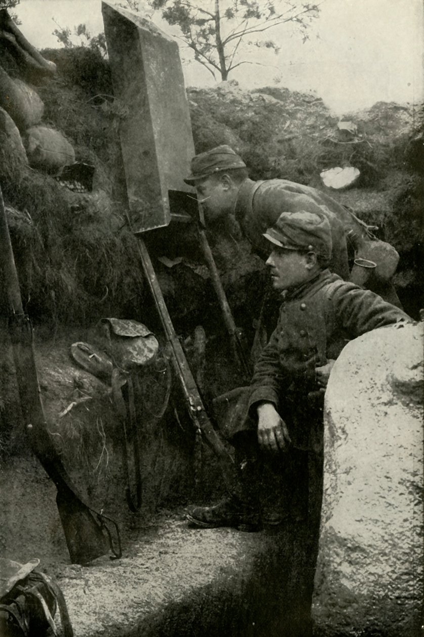 Peryskop w okopach, 1919. autorstwa Unbekannt