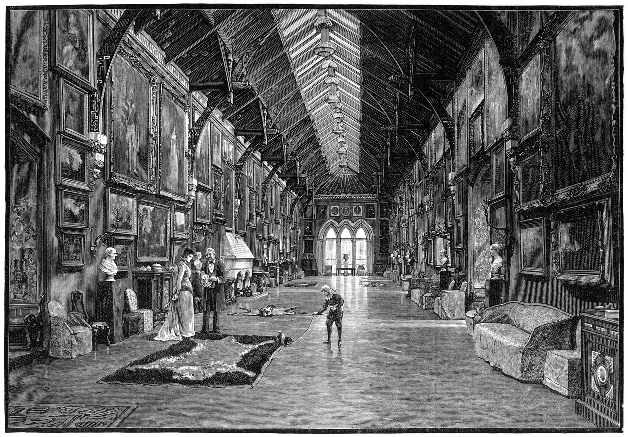 Galeria Obrazów, zamek Kilkenny, ok. XIX w. autorstwa Unbekannt
