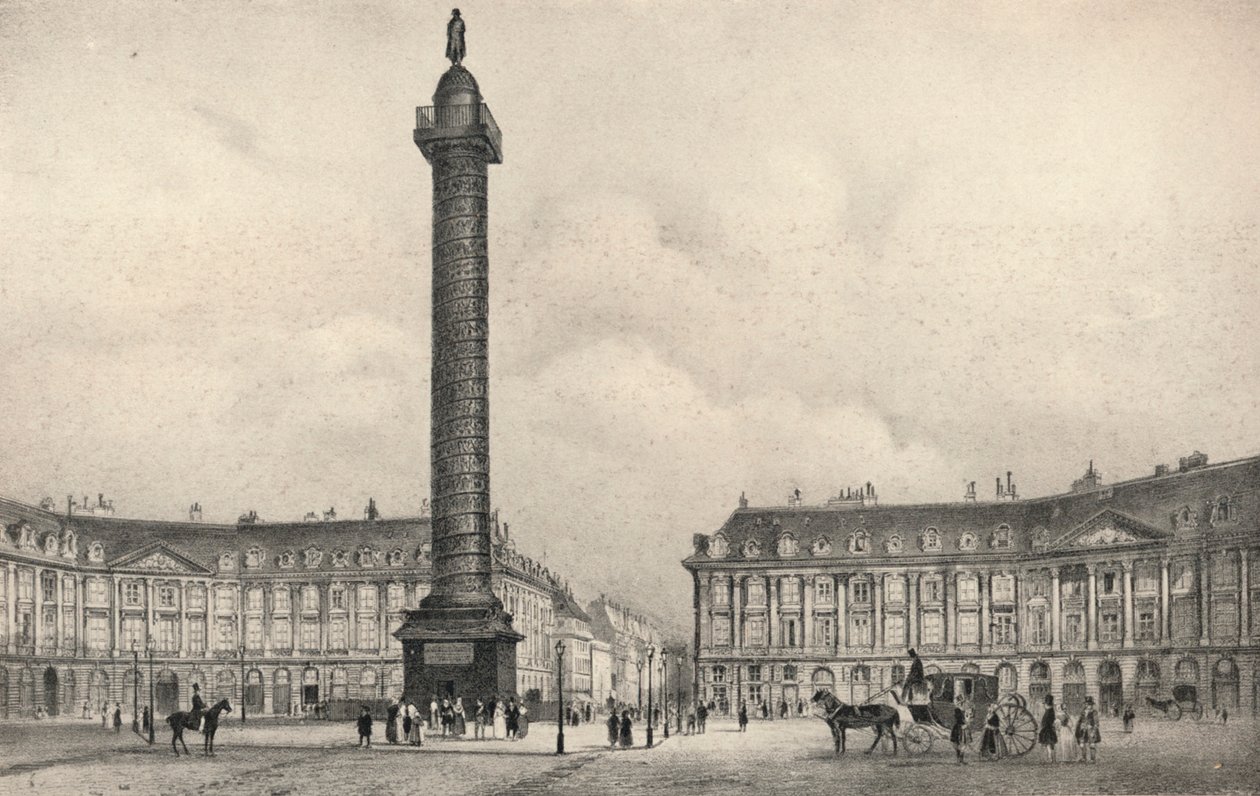Kolumna Place Vendome, 1915 autorstwa Unbekannt