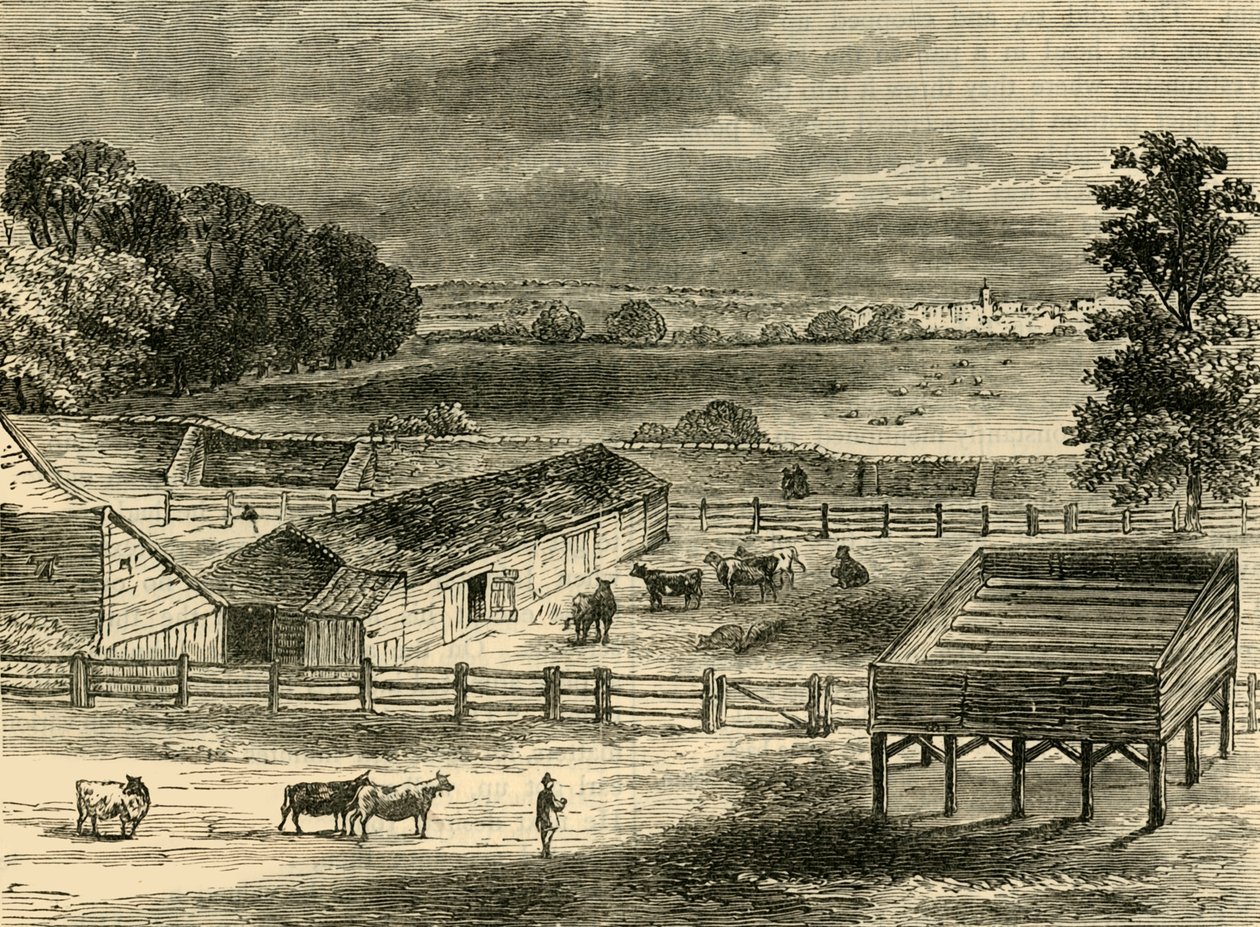 Miejsce straceń Tyburn, 1790, c1876. autorstwa Unbekannt