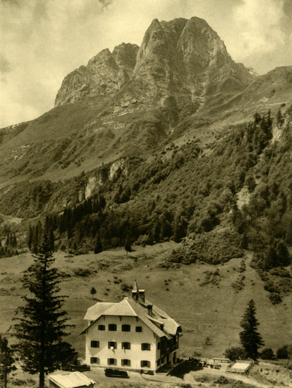 Przełęcz Płocka w Alpach Karnickich, Austria, ok. 1935. autorstwa Unbekannt