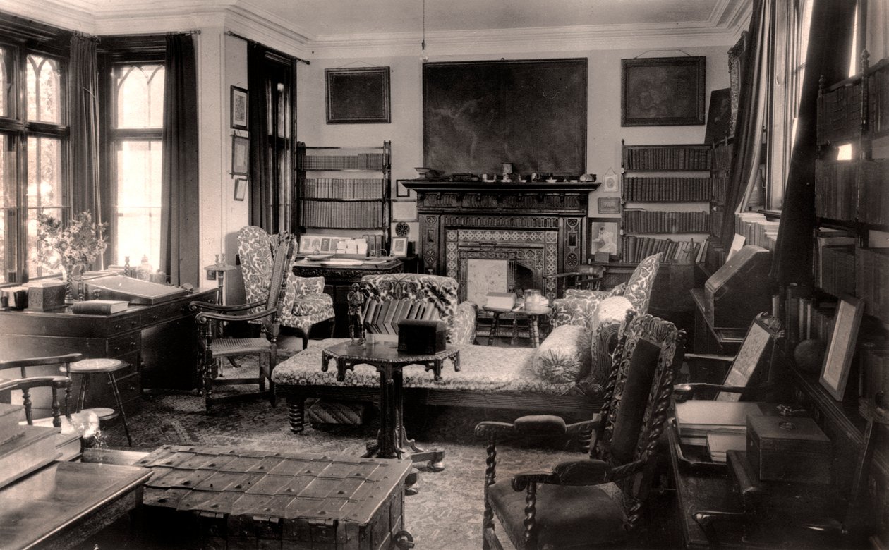Studium poetów, Farringford House, XX wiek autorstwa Unbekannt
