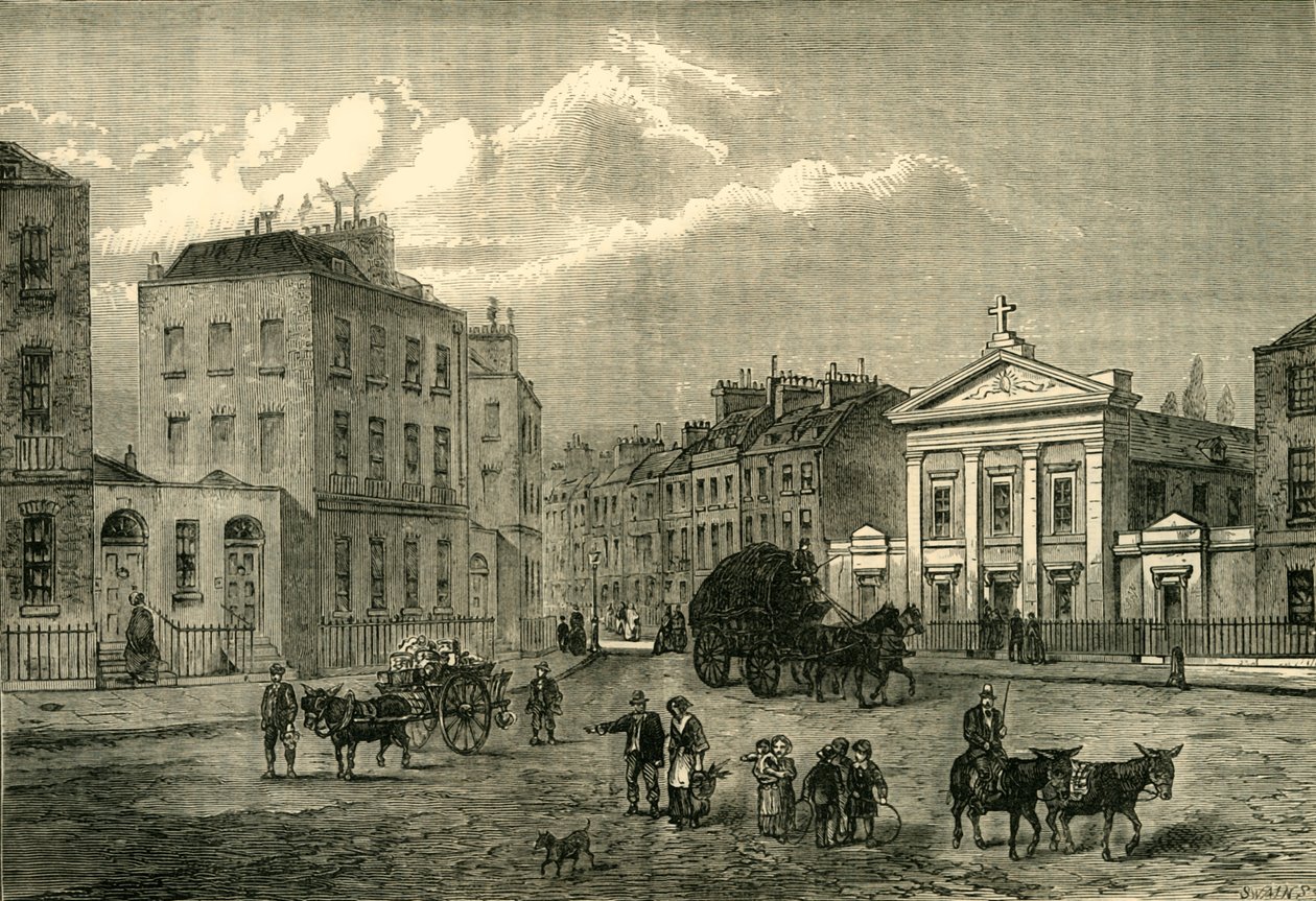 Polygon, Somers Town, 1850, c1876. autorstwa Unbekannt