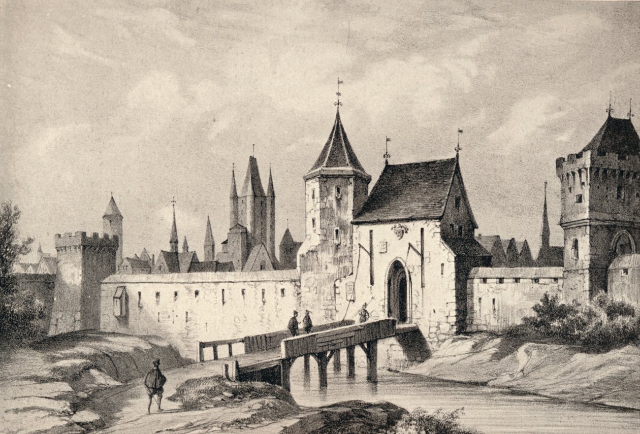 Brama Świątyni, 1915 autorstwa Unbekannt