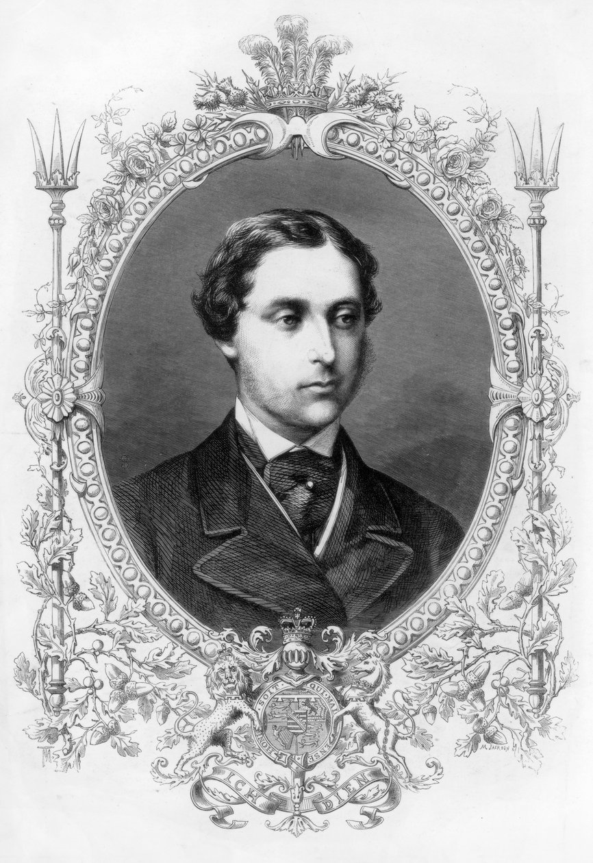 Książę Walii, 1862 autorstwa Unbekannt