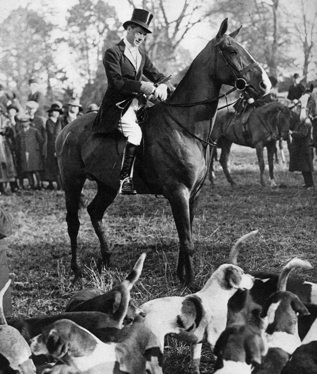 Książę Walii z polowaniem na Beauforta, 1923 autorstwa Unbekannt