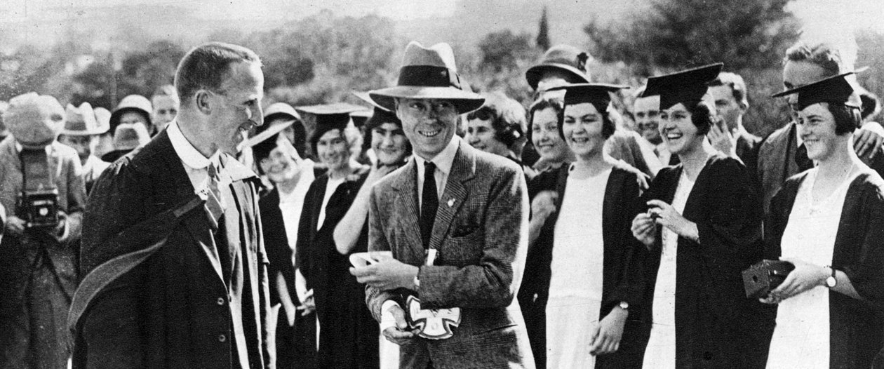 Książę Walii ze studentami w Grahamstown, RPA, 1925 autorstwa Unbekannt
