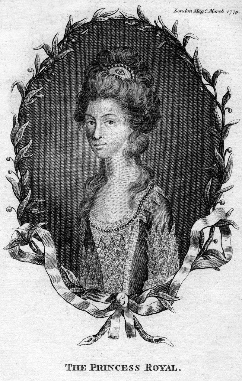 Księżniczka królewska, 1779 autorstwa Unbekannt