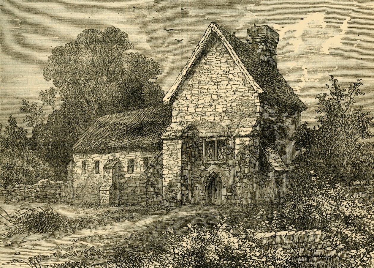 Klasztor, Kilburn, 1750, c1876. autorstwa Unbekannt