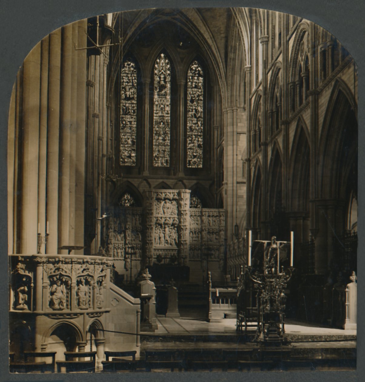 Ambona i Chór Katedry Truro, inż., ok. 1910. autorstwa Unbekannt