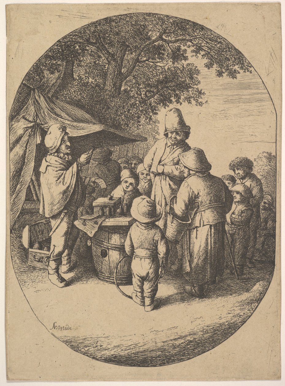 Kopia Quacksalver.n.d. autorstwa Unbekannt