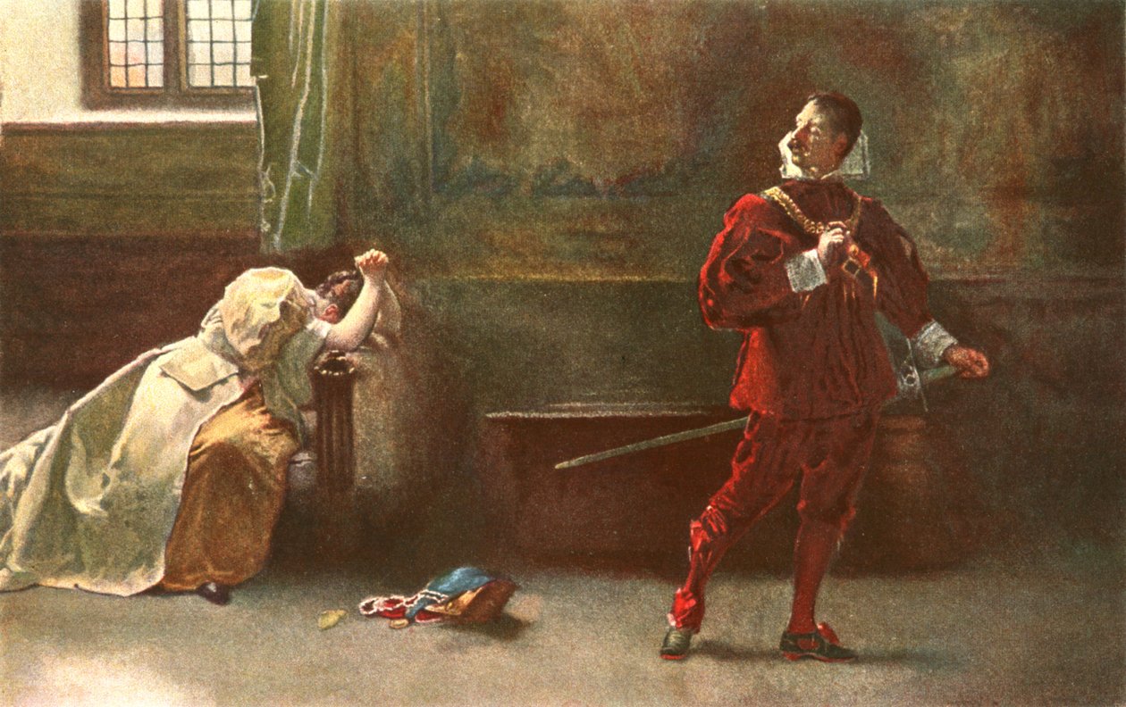 Kłótnia, ok. 1902. autorstwa Unbekannt