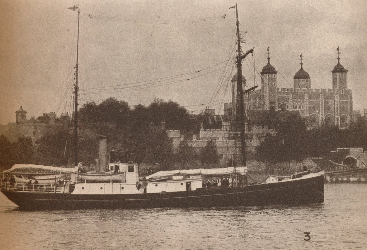 Quest, w którym sir Ernest Shackleton wypłynął we wrześniu 1921 roku, co miało dowieść jego ostatniego… autorstwa Unbekannt