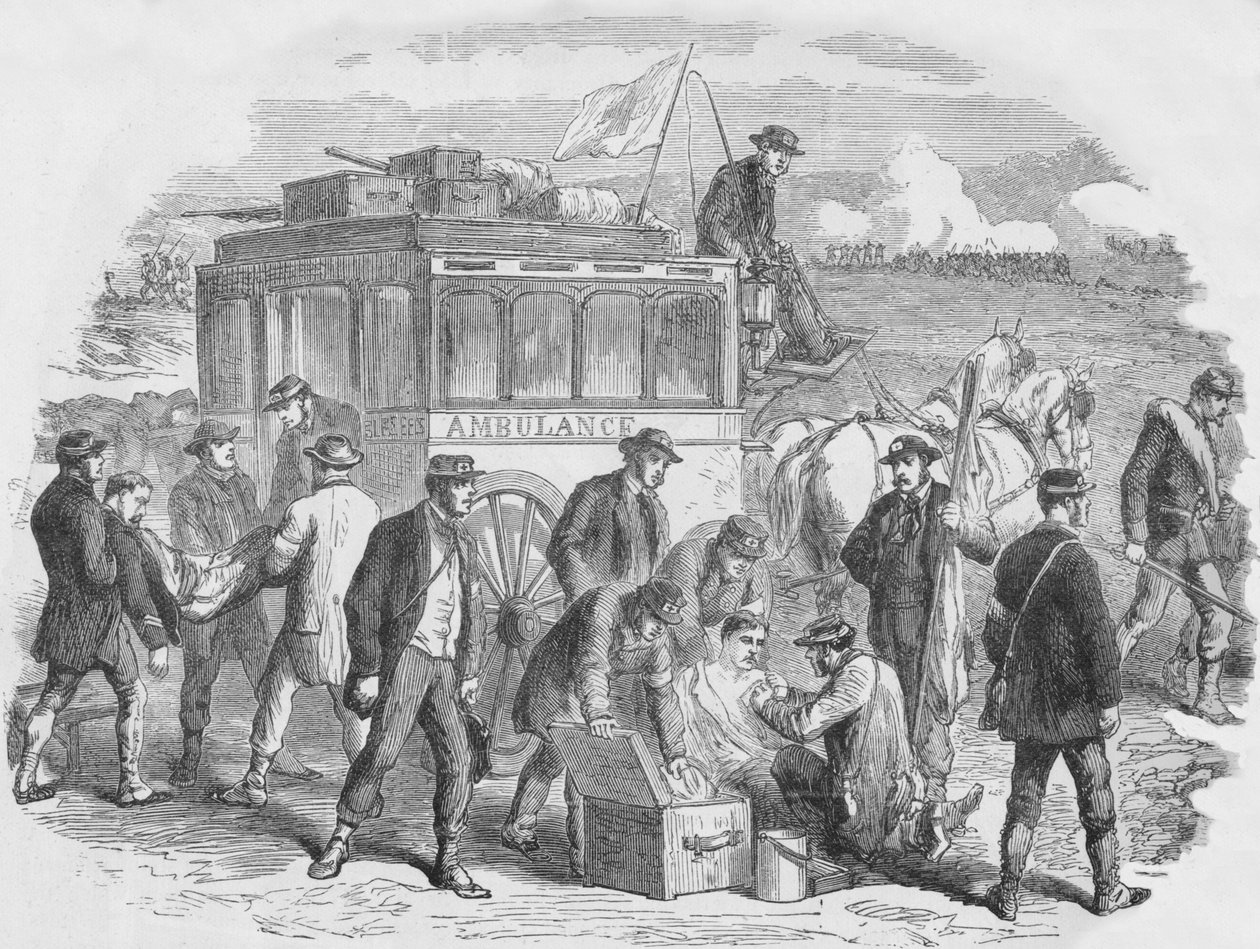 Towarzystwo Czerwonego Krzyża w pracy poza Paryżem, 1870, 1884 autorstwa Unbekannt
