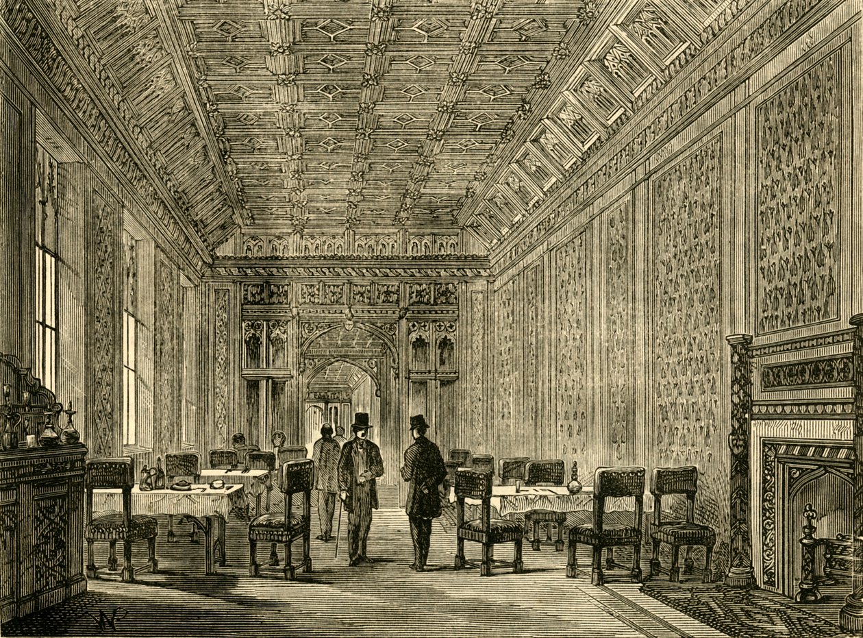 Poczęstunek w Izbie Lordów, 1881. autorstwa Unbekannt