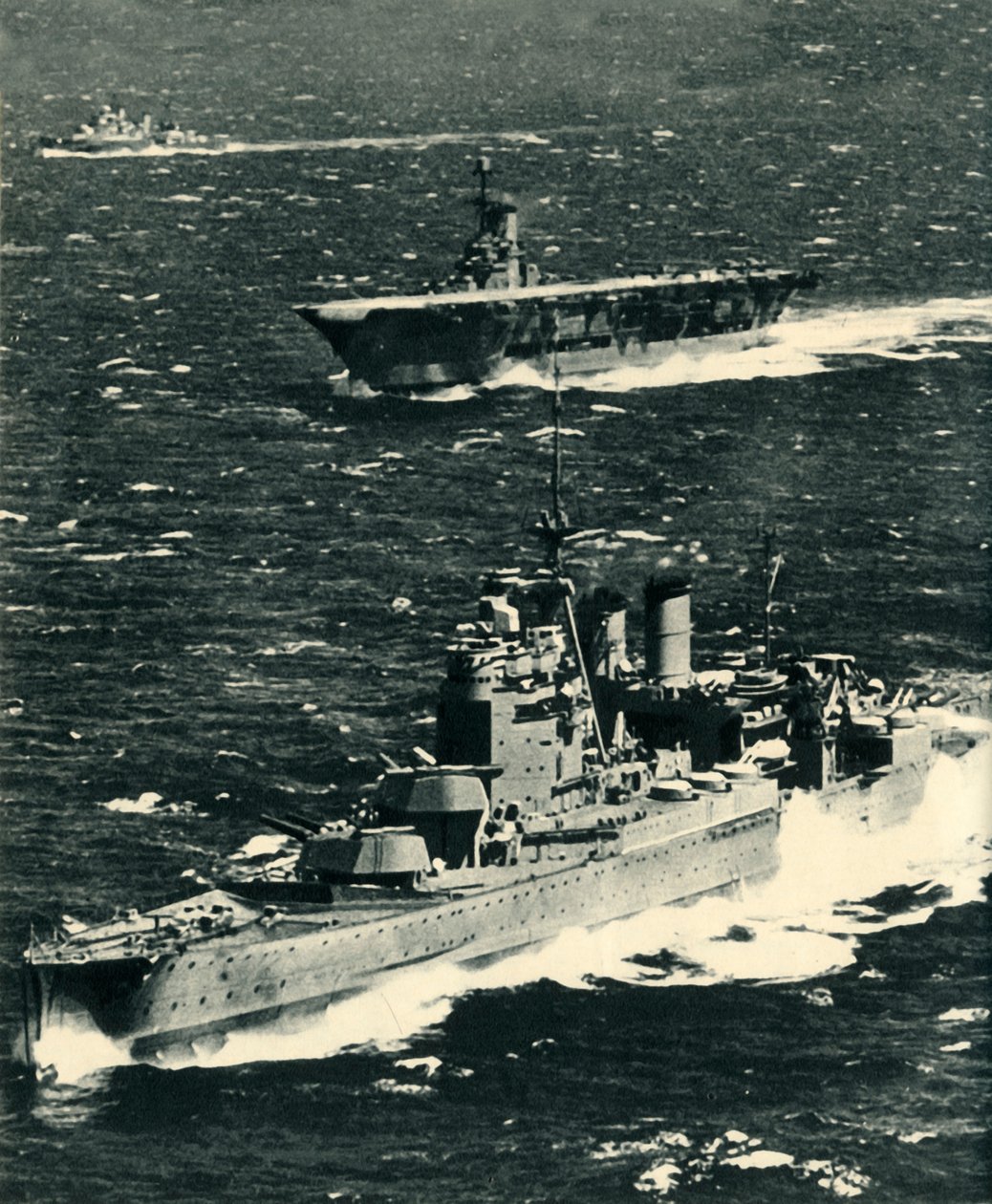 Renown, Ark Royal i Sheffield, c1939-1941, 1942. autorstwa Unbekannt
