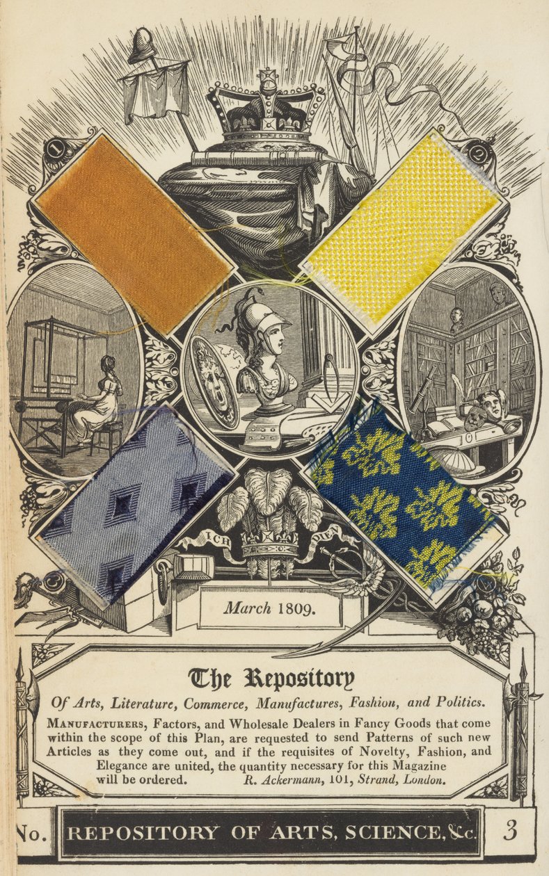 Repozytorium Sztuki, Literatury, Handlu, Manufaktur, Mód i Pol..., styczeń-czerwiec 1809. autorstwa Unbekannt