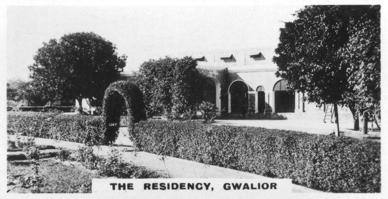 Rezydencja, Gwalior, Madhya Pradesh, Indie, ok. 1925 r autorstwa Unbekannt