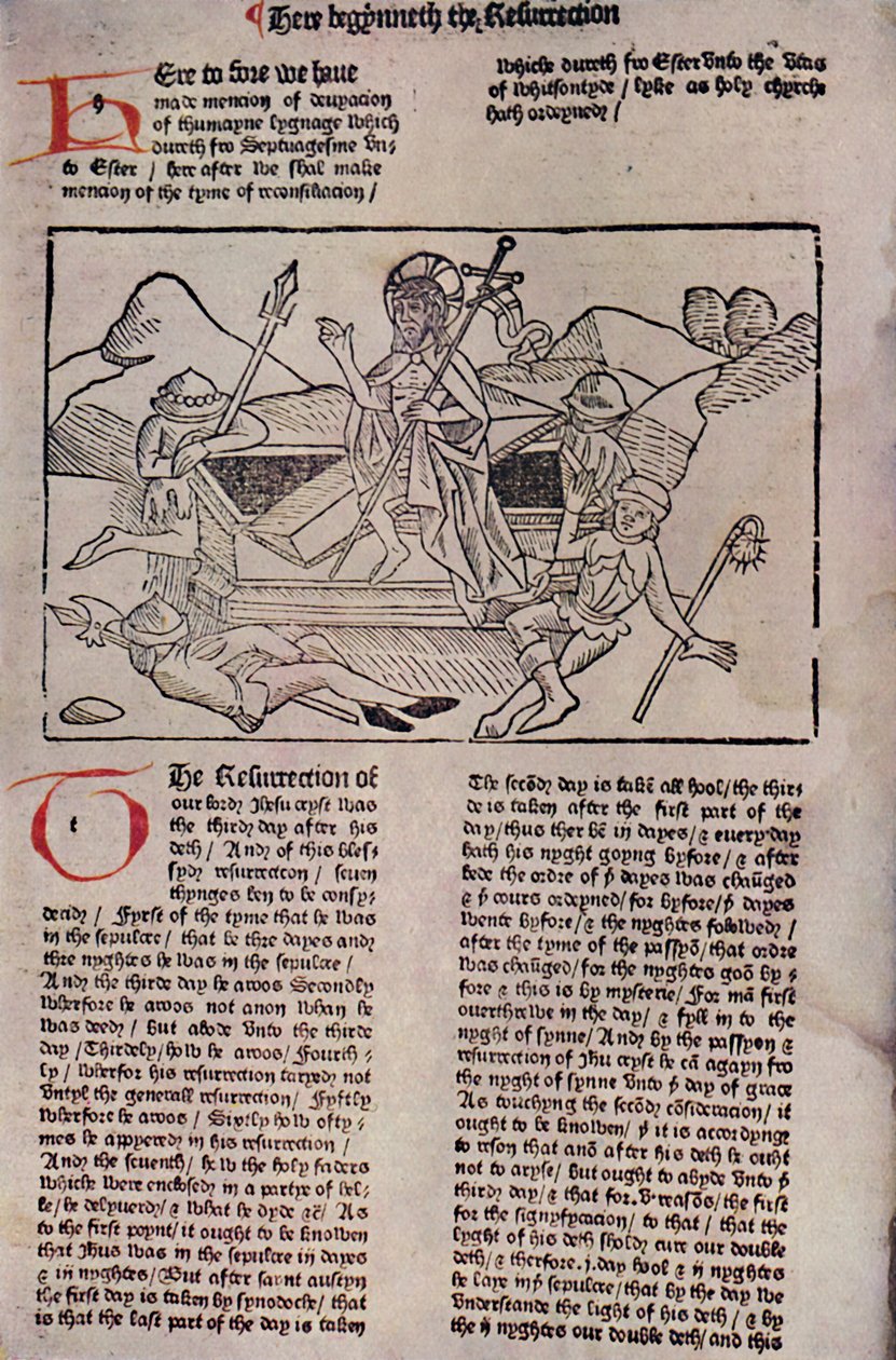 Zmartwychwstanie, 1483, 1947 autorstwa Unbekannt