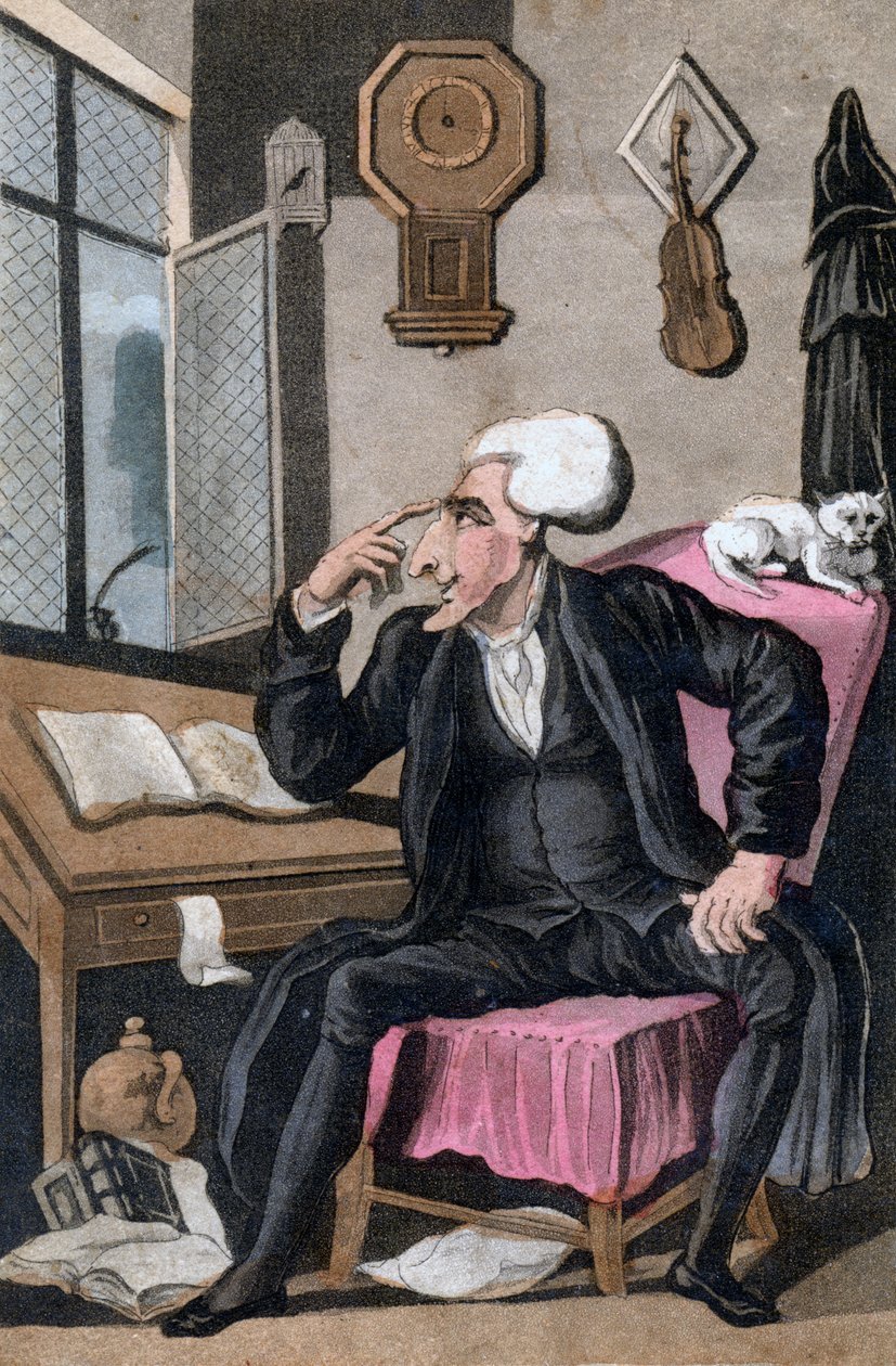 Wielebny Doktor Składnia, 1828 autorstwa Unbekannt