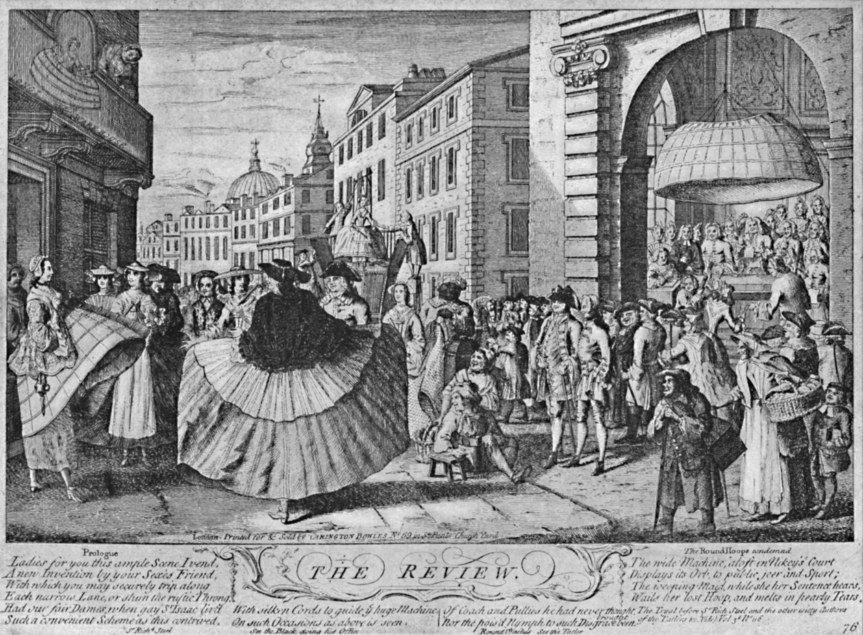 Recenzja: Satyra na obręcze, c1733, 1904 autorstwa Unbekannt