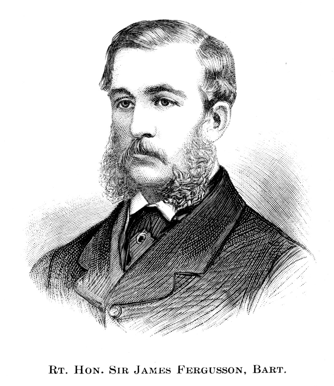 Wielce Szanowny Sir James Fergusson, 1886 r. autorstwa Unbekannt