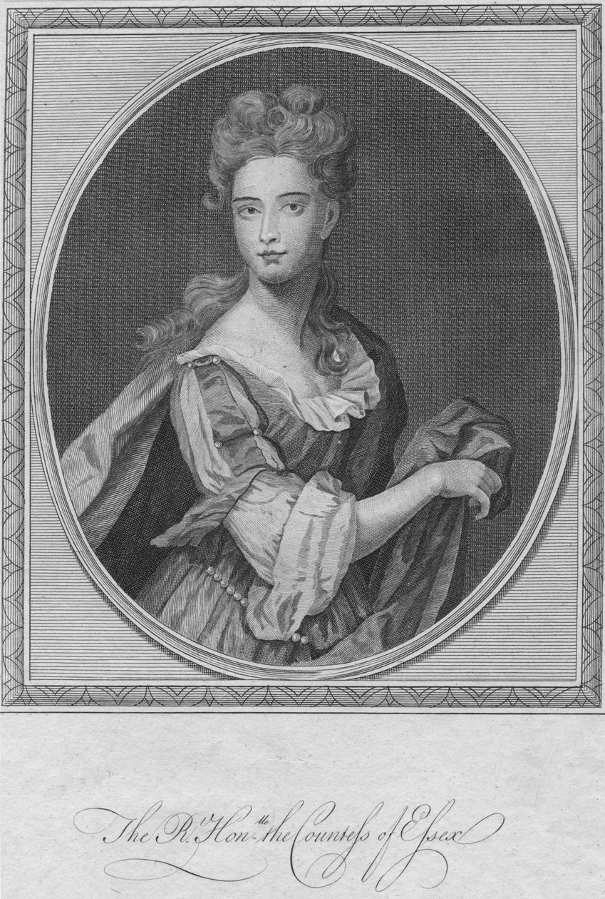 Wielce Szanowna hrabina Essex, 1787. autorstwa Unbekannt