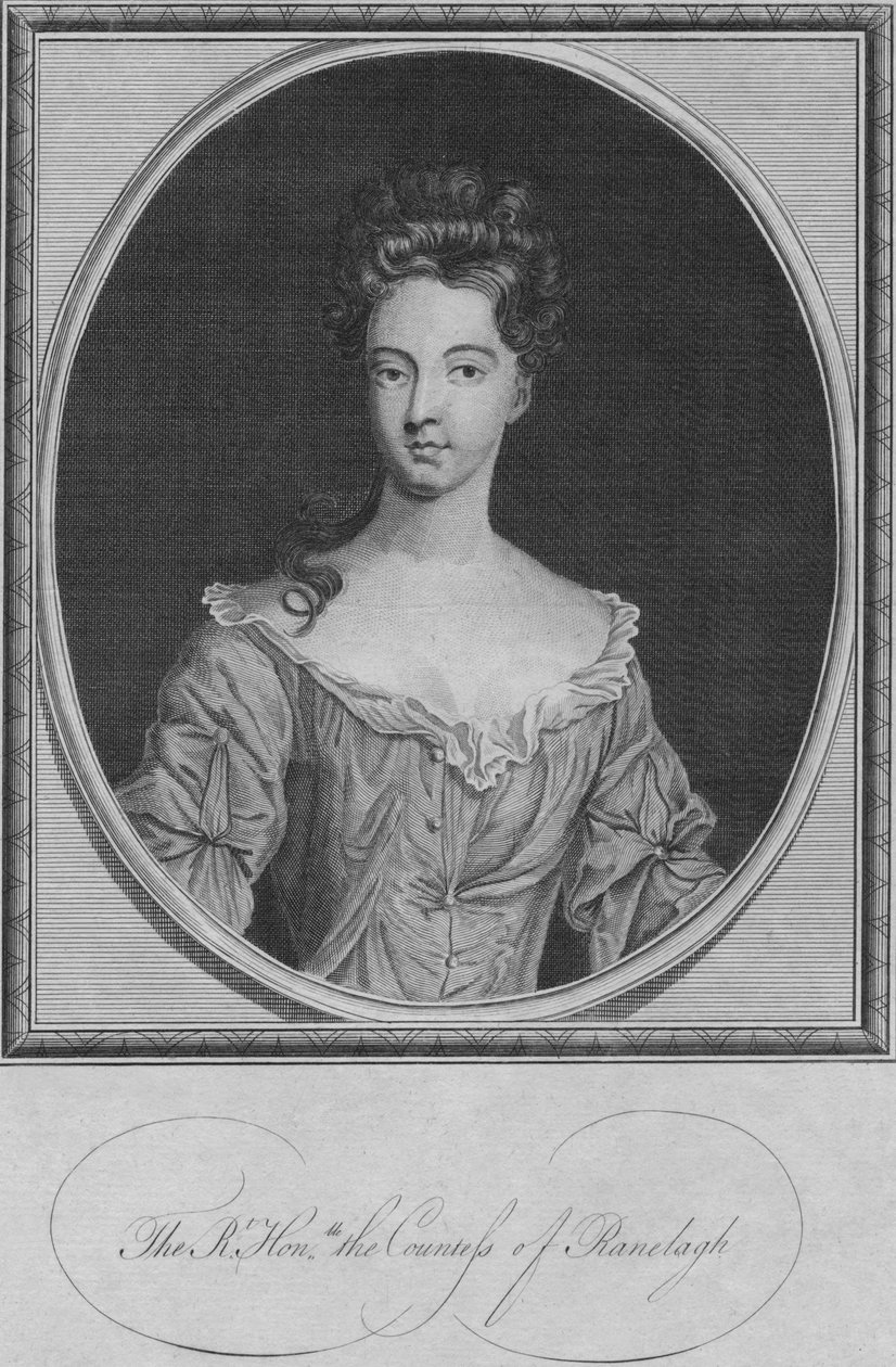 Wielmożna hrabina Ranelagh, 1786. autorstwa Unbekannt