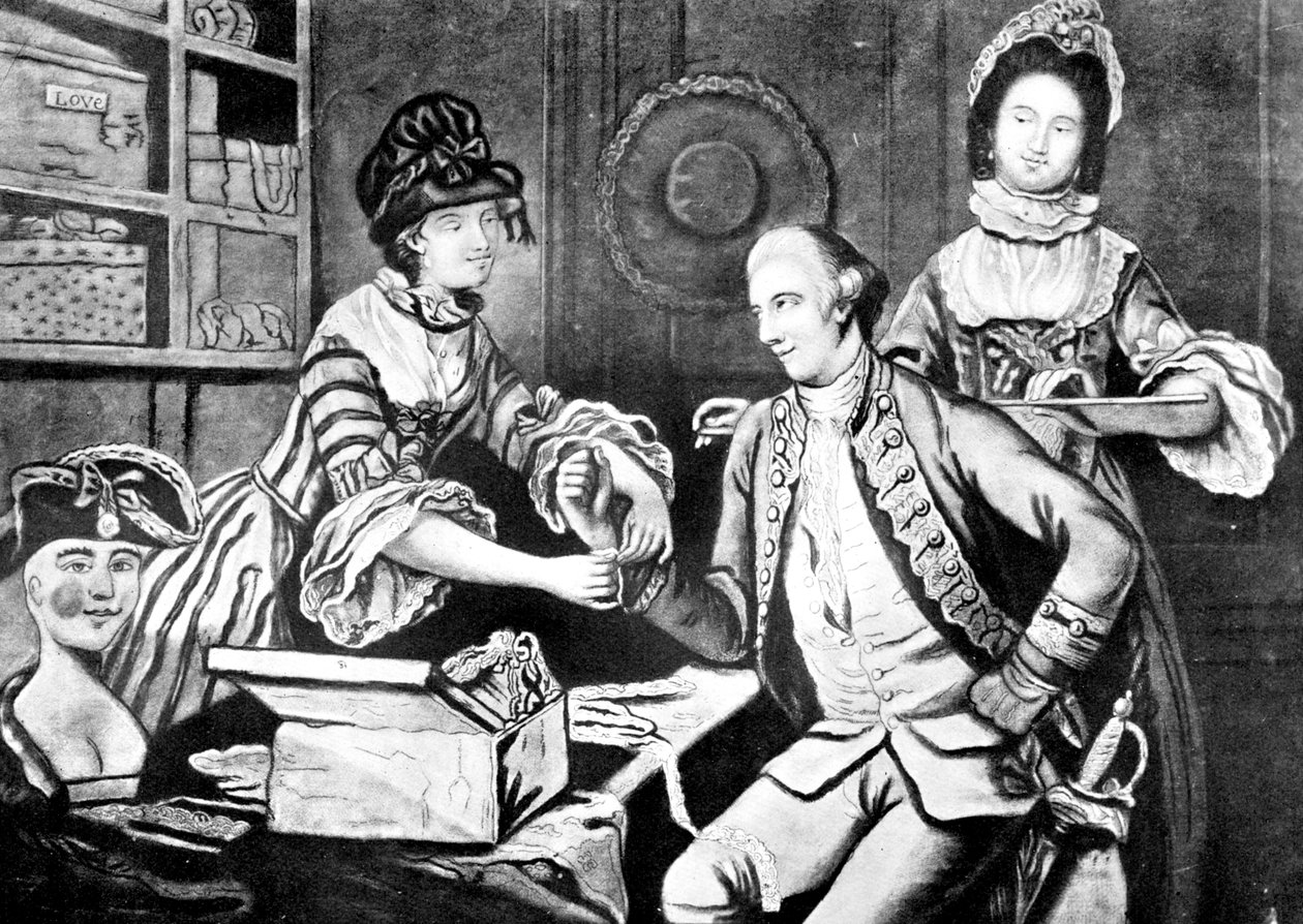Konkurencyjni Milliners, 1770 autorstwa Unbekannt