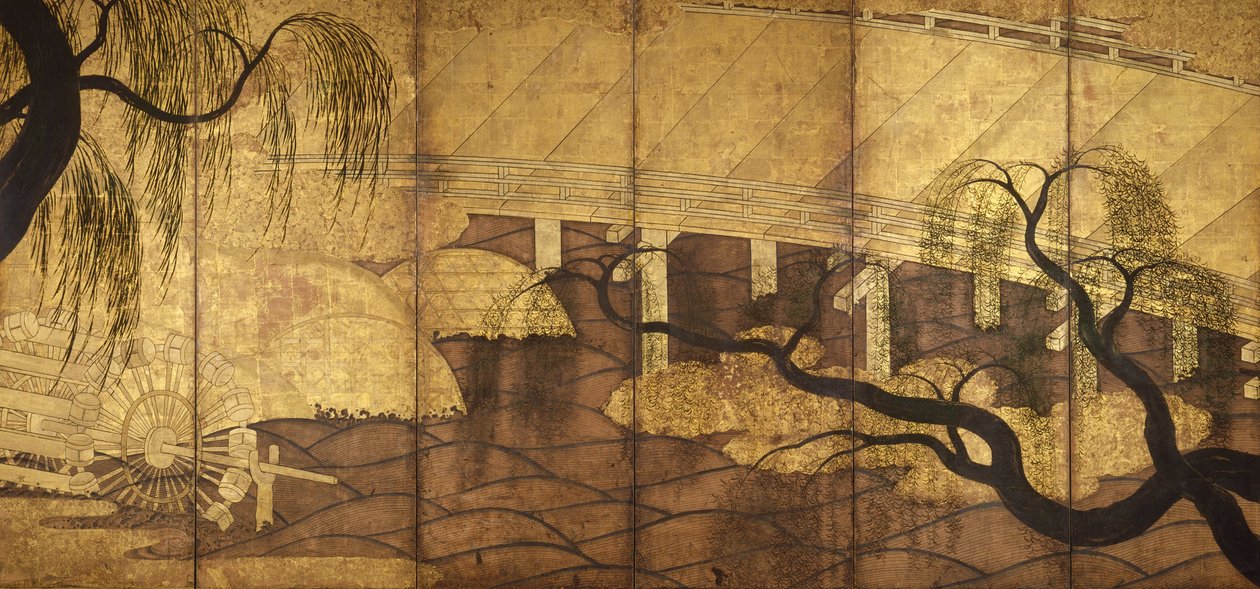 Most na rzece w Uji, 1568-1615 autorstwa Unbekannt