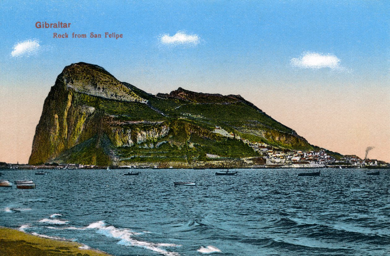 Skała Gibraltarska, 1945 autorstwa Unbekannt