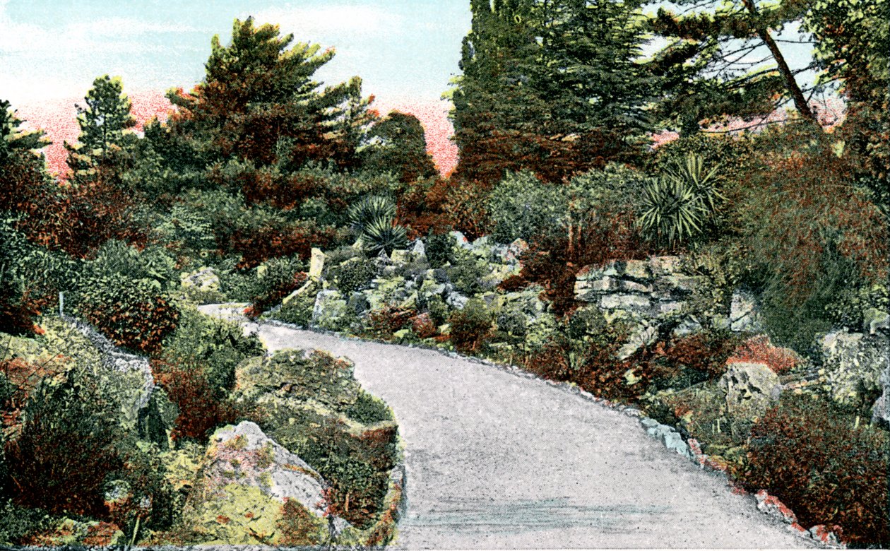 Rockery, Kew Gardens, Richmond upon Thames, Londyn, XX wiek autorstwa Unbekannt