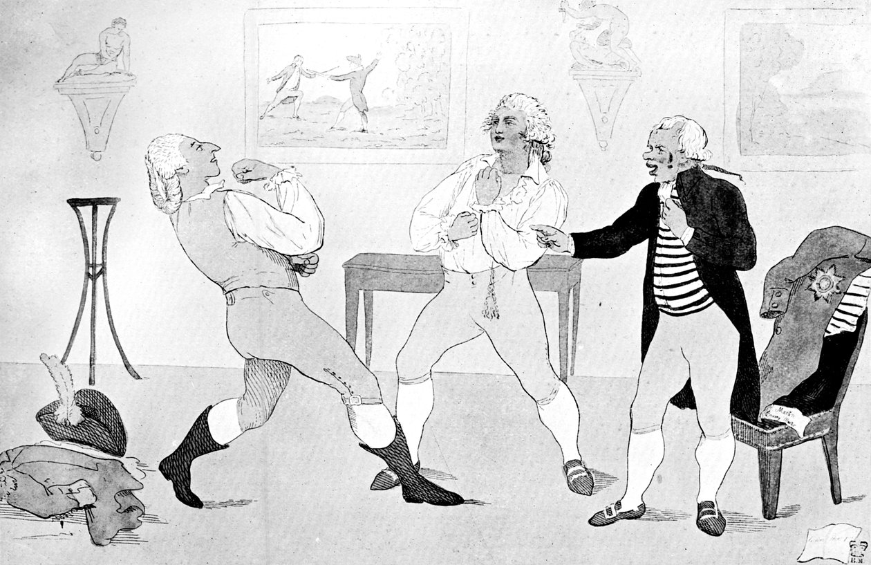 Akademia Królewska, 1786 autorstwa Unbekannt