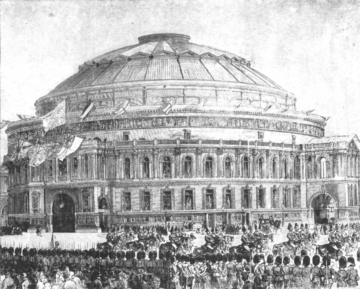 Royal Albert Hall, 1871: Otwarta przez królową Wiktorię, 29 marca 1901. autorstwa Unbekannt