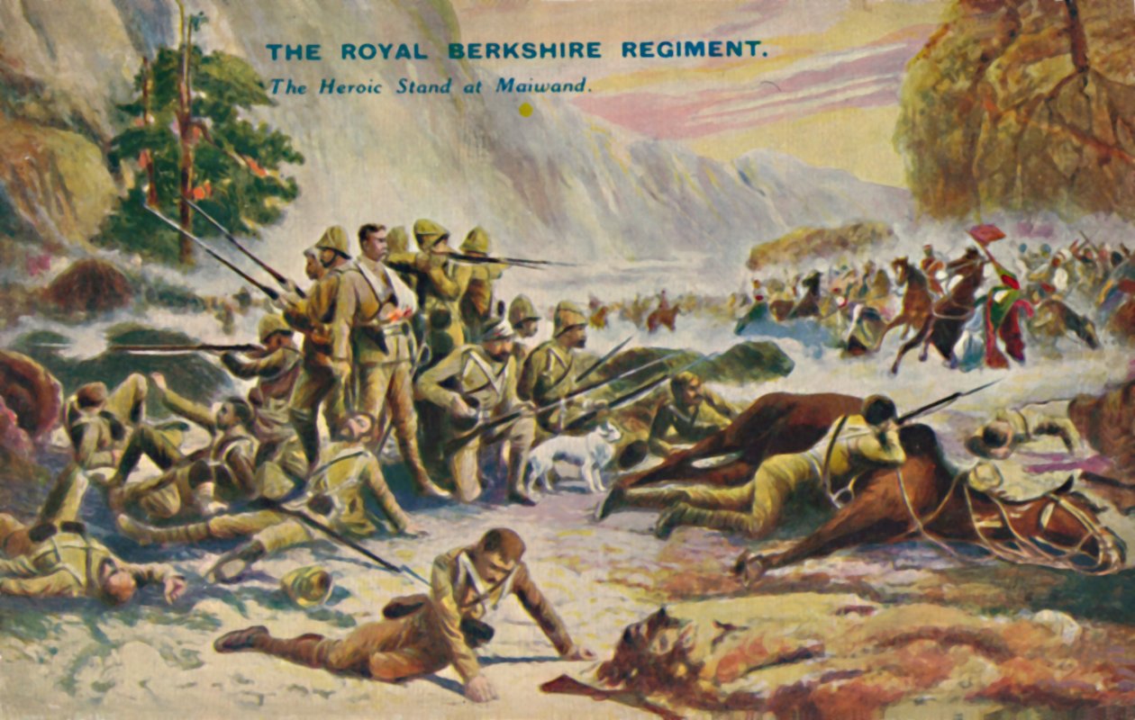 Królewski pułk Berkshire. Heroiczny trybuna na Maiwand, 1880, 1939 autorstwa Unbekannt