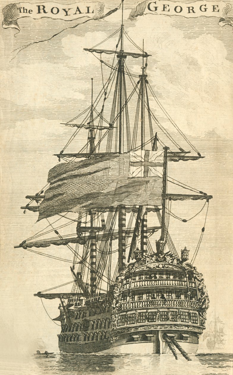 Królewski Jerzy, 1756. autorstwa Unbekannt