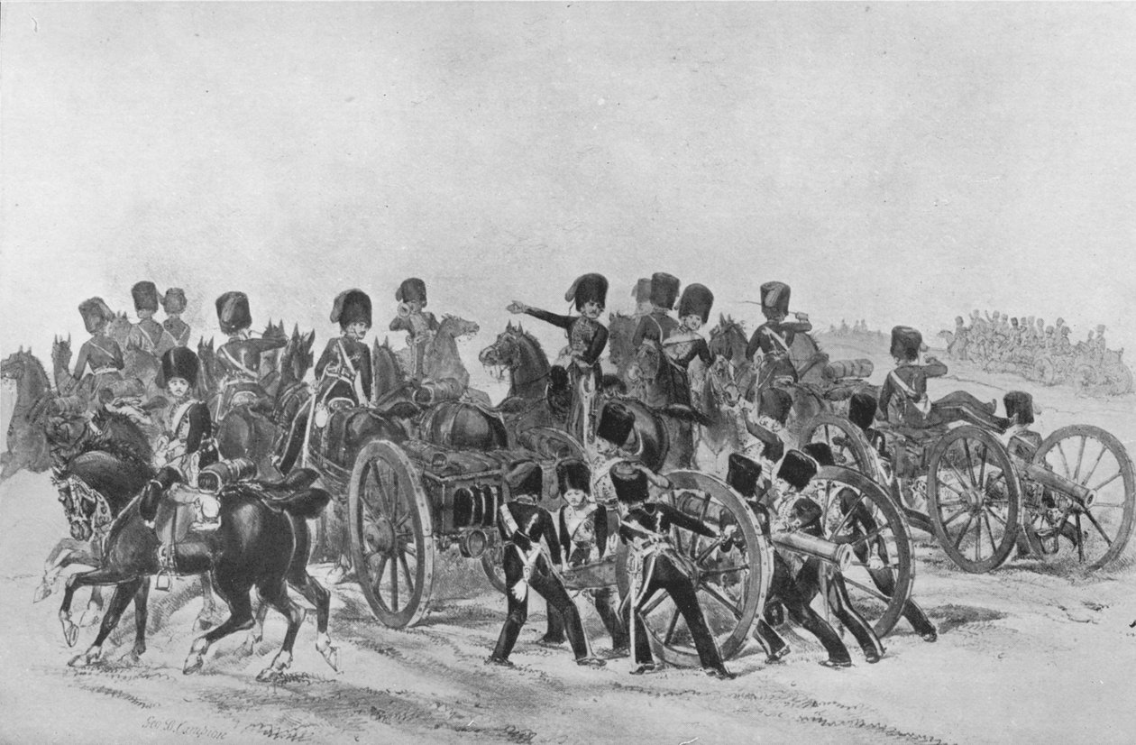 Królewska Artyleria Konna, 1846 1909 autorstwa Unbekannt