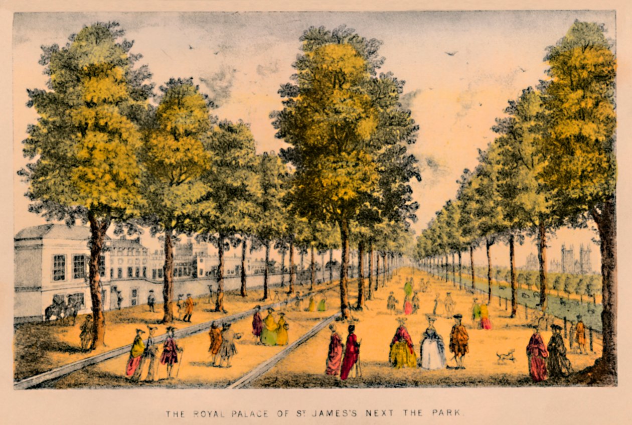 Pałac Królewski St. James Next The Park, c1870 autorstwa Unbekannt