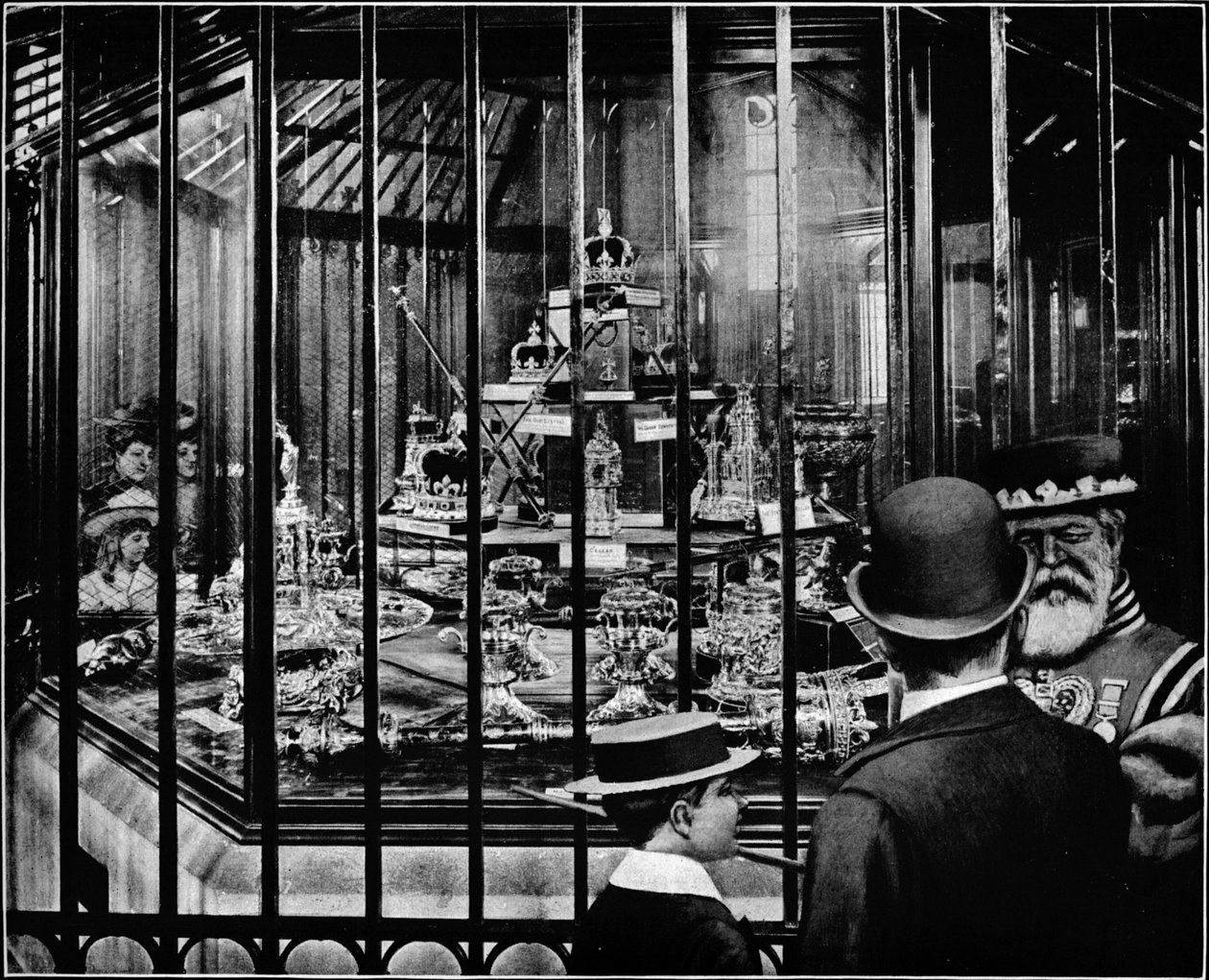 Królewskie Regalia, Tower of London, c1903 1903 autorstwa Unbekannt
