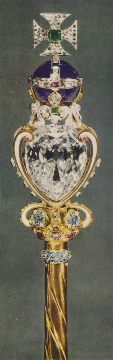 Królewskie Berło z Krzyżem, 1937. autorstwa Unbekannt