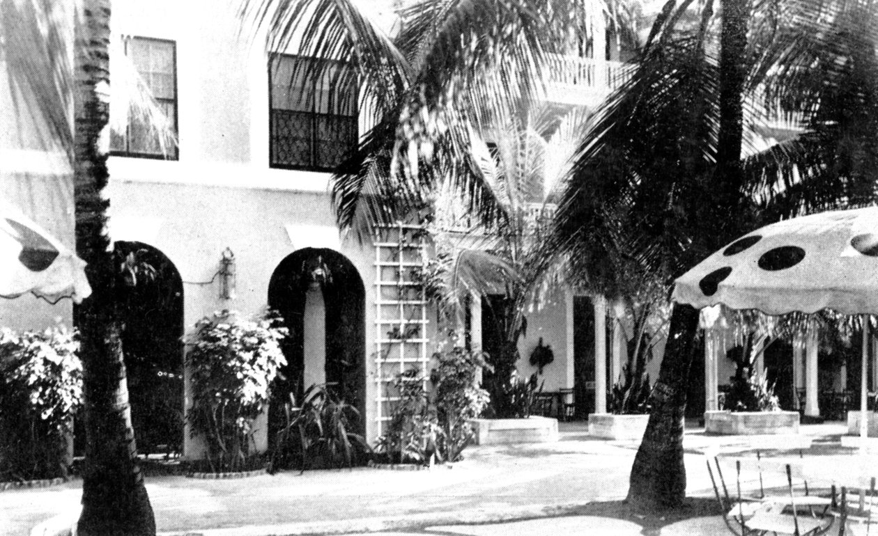 Royal Victoria Hotel, Nassau, Bahamy, ok. 1900 autorstwa Unbekannt