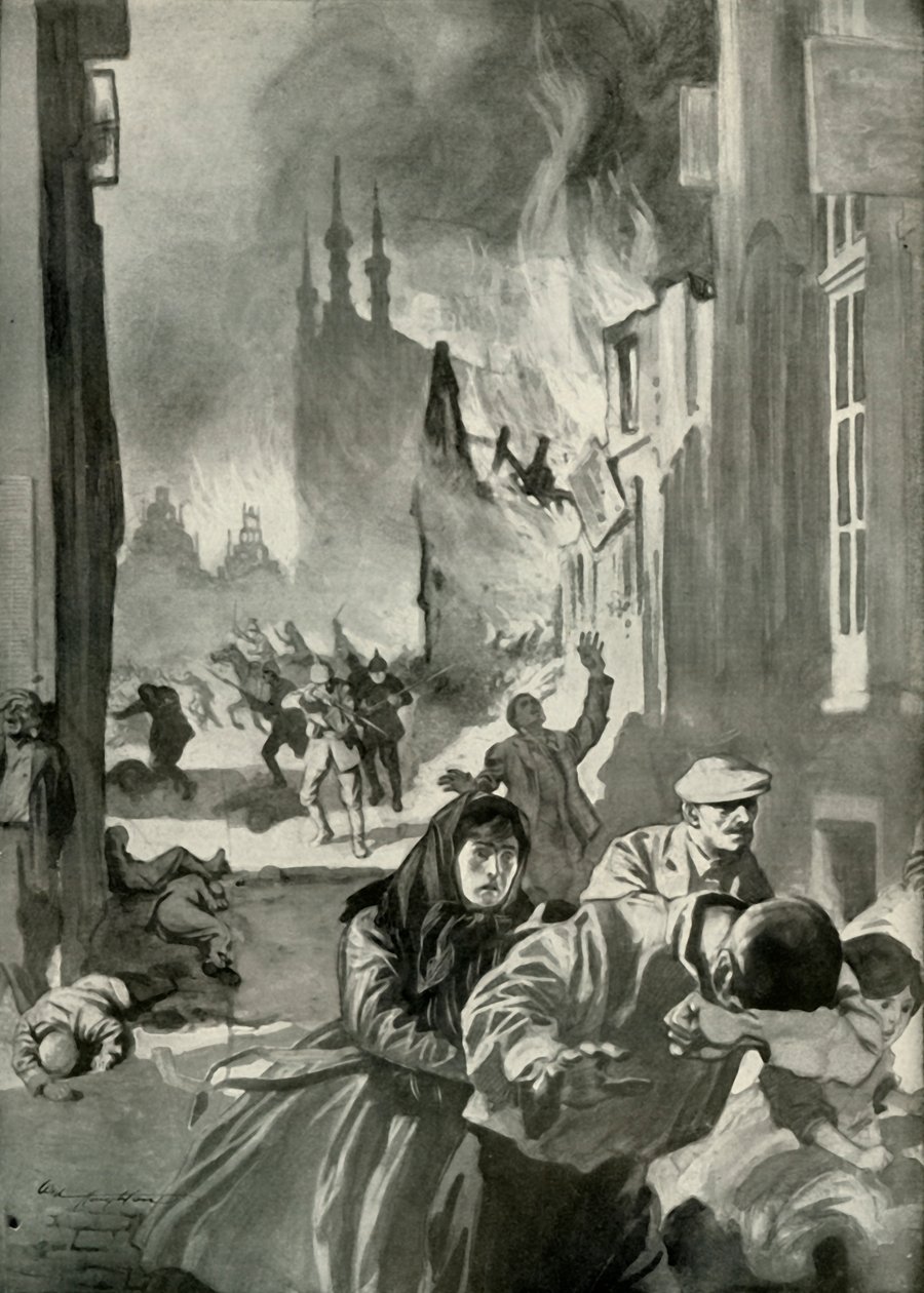 Worek z Louvain, 1919. autorstwa Unbekannt