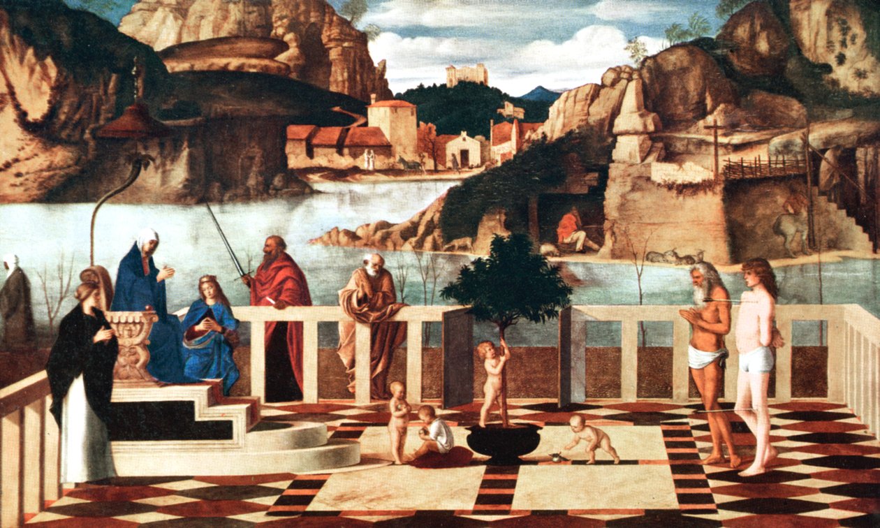 Święta Alegoria, 1490-1500, 1925 autorstwa Unbekannt