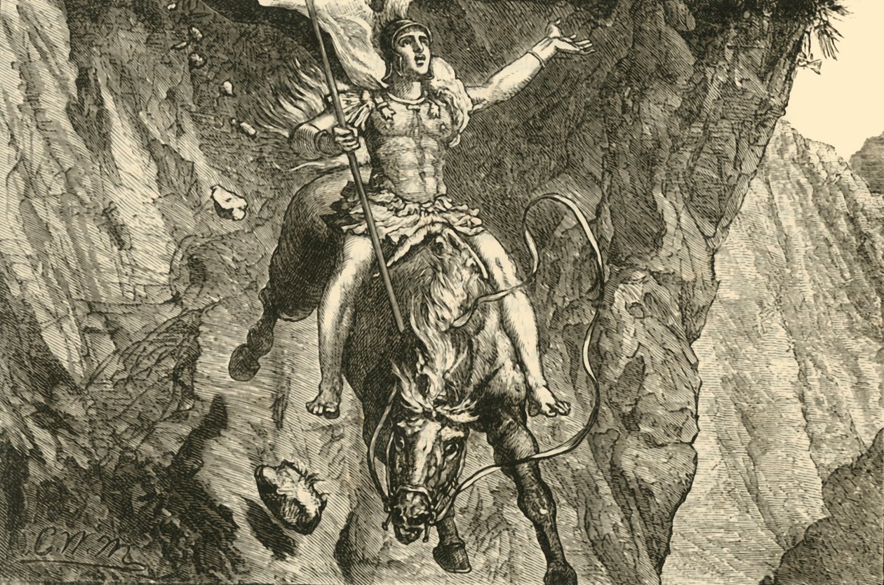 Ofiara Curtius, 1890. autorstwa Unbekannt